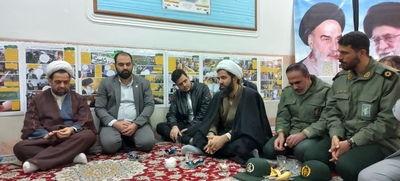 افتتاح نمایشگاه مدرسه انقلاب در دبیرستان دخترانه علوم و معارف اسلامی صدرای بیرجند