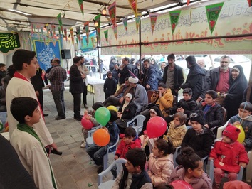 جنگ شادی و نشاط معنوی ویژه کودکان و نونهالان مهدوی برگزار شد