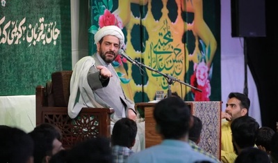 جشن میلاد امام حسن (ع) در امامزاده شاه میرحمزه اصفهان