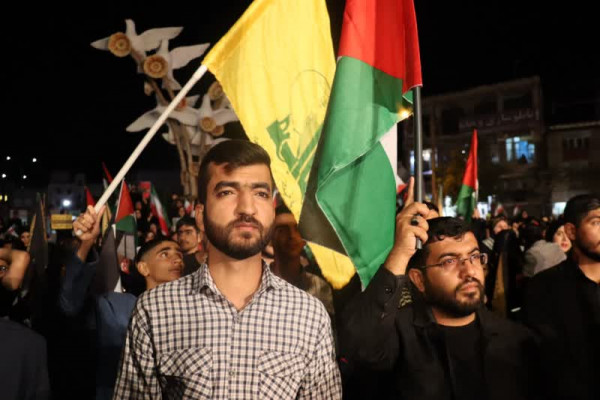 تجمع مردمی در شهر یاسوج
