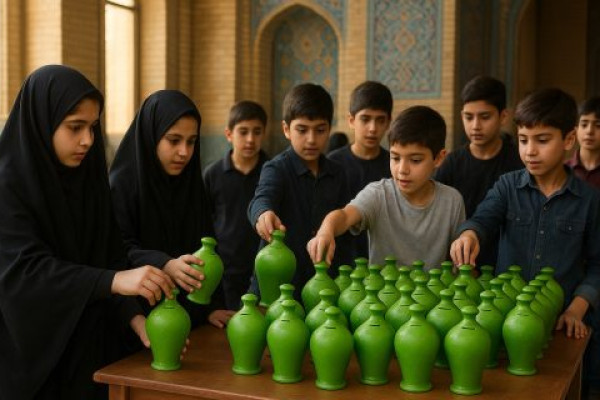 وقتی هر قلک یک گره باز می‌کند