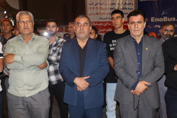 تجمع مردمی در شهر یاسوج