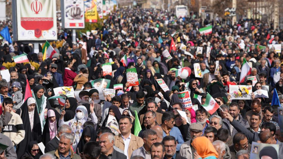 راهپیمایی 22 بهمن در یاسوج برگزار شد