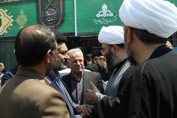 بازدید رئیس سازمان تبلیغات اسلامی از مواکب شهرستان چوار