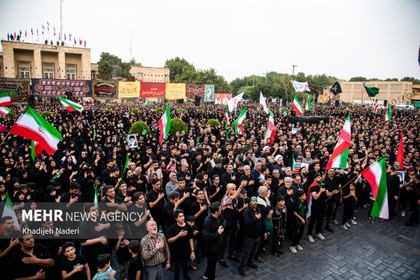 گزارش تصویری دوم اجتماع عظیم مردمی عصر عاشورا « یوم الحسین ع»