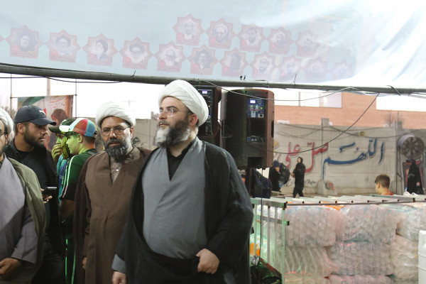 بازدید رئیس سازمان تبلیغات اسلامی از مواکب شهرستان مهران