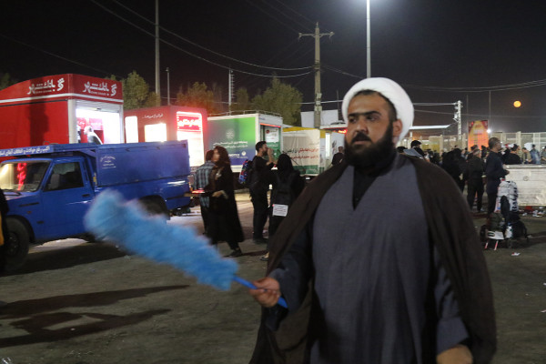بازدید رئیس سازمان تبلیغات اسلامی از مواکب شهرستان مهران