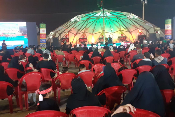 فعالیت موکب زندگی با آیه ها در مرز چذابه