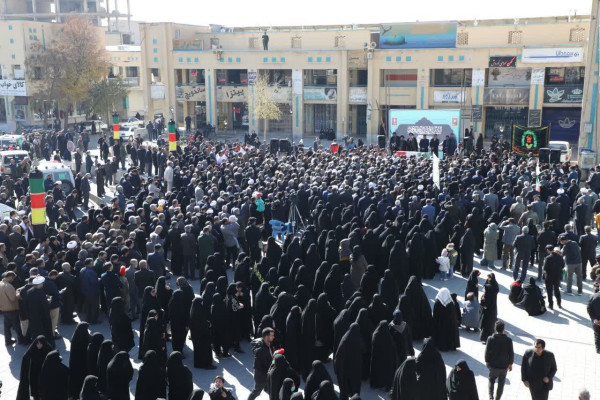 برپایی محافل عزای فاطمی در شهرکرد با عطر شهدای گمنام