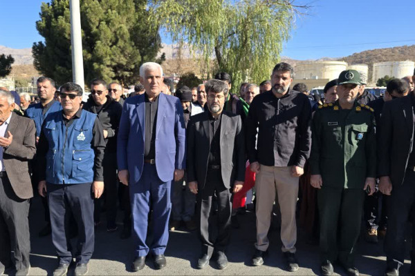 آئین پیاده‌روی حرم تا حرم در یاسوج برگزار شد