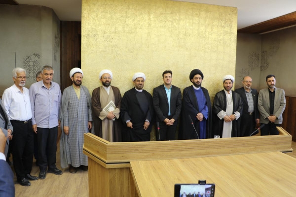 تکریم و معارفه روسای قبلی و جدید اداره تبلیغات اسلامی برخوار