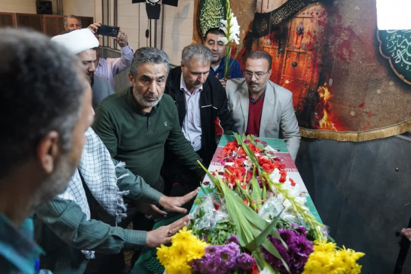 تشییع شهید گمنام به روایت تصویر در اداره کل تبلیغات اسلامی استان فارس