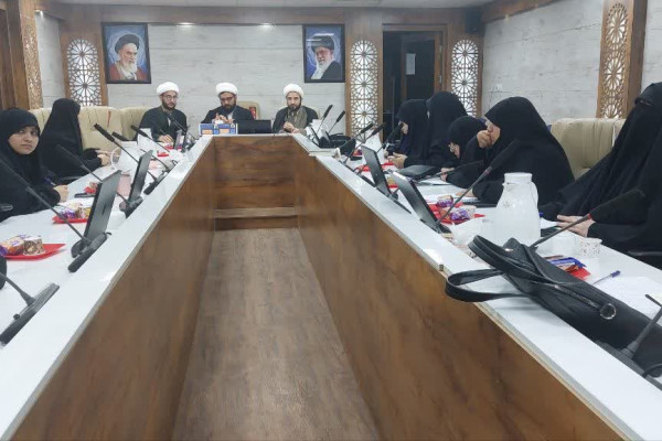 جلسه تبلیغات اسلامی اهواز با مبلغین صبرا و اسماء