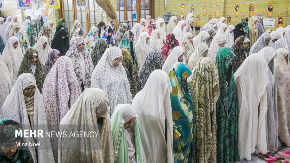 گزارش معنوی از اعتکاف بانوان شهرستان سرپل‌ذهاب