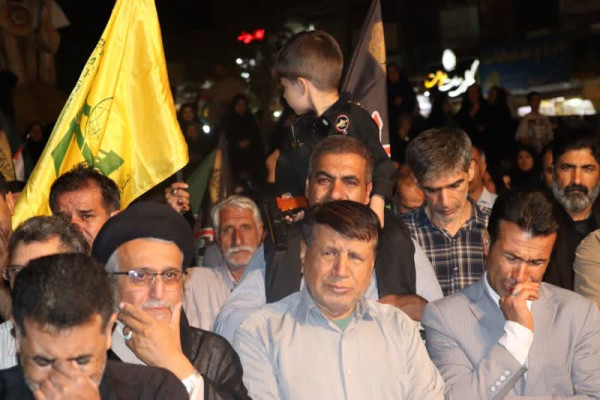 تجمع مردمی در شهر یاسوج